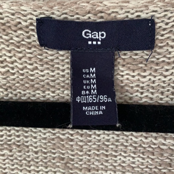 Gap Open Front Cotton Sweater Size M - Picture 3 of 5